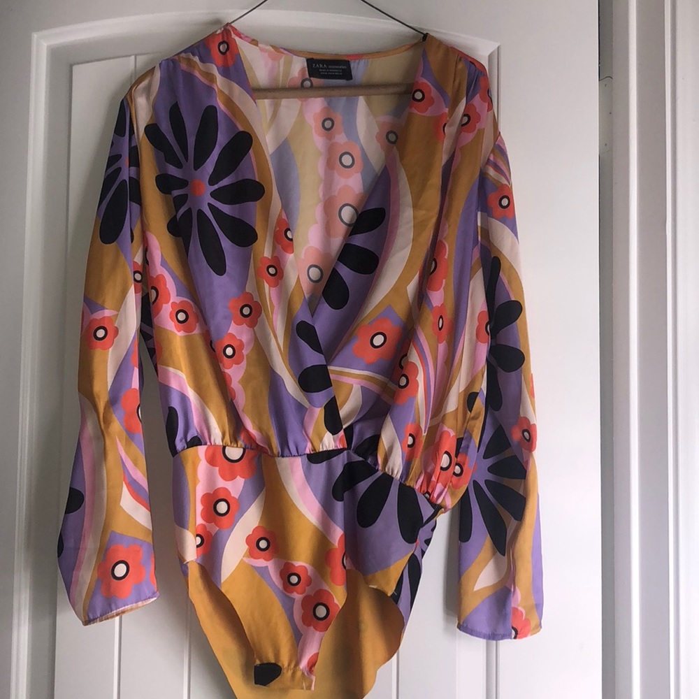 Colorful Flowing bodysuit